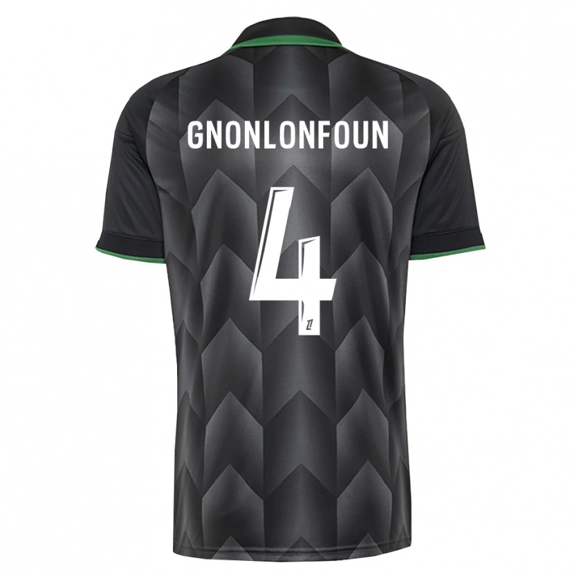 Danxen Criança Camisola Madi Gnonlonfoun #4 Branco Preto Verde Alternativa 2026/27 Camisa Brasil