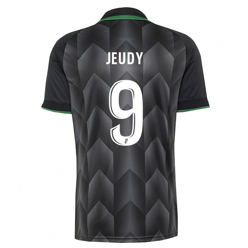 Danxen Criança Camisola Sherly Jeudy #9 Branco Preto Verde Alternativa 2026/27 Camisa Brasil
