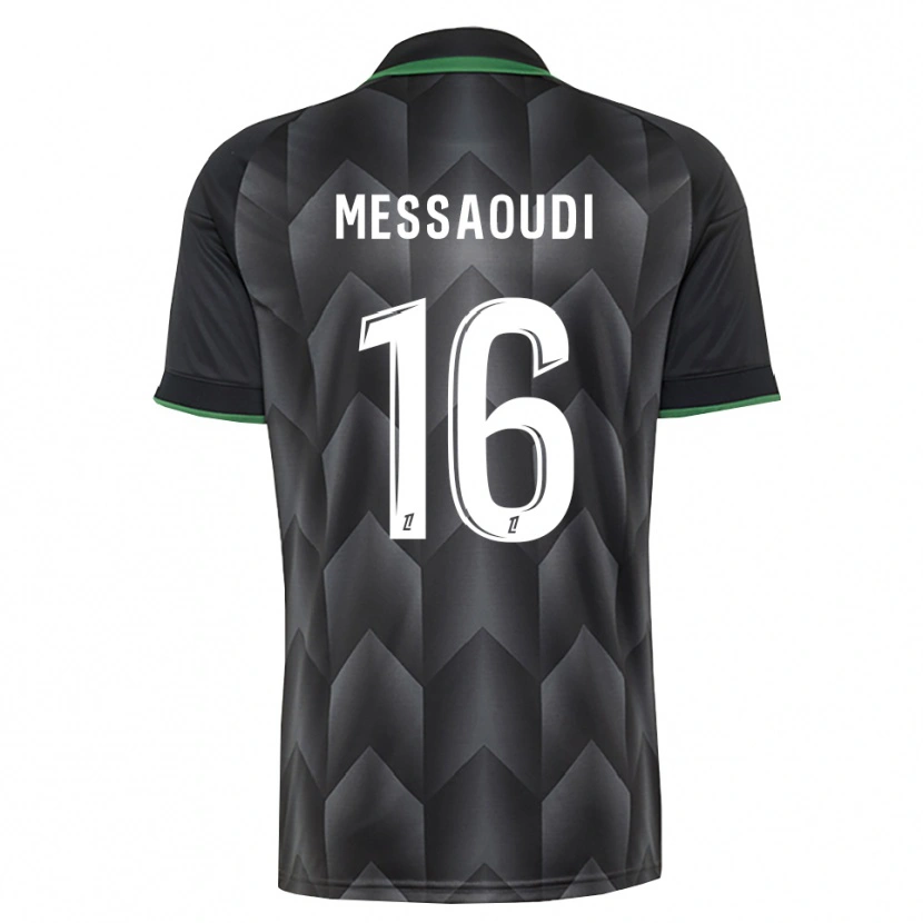 Danxen Criança Camisola Fedwan Messaoudi #16 Branco Preto Verde Alternativa 2026/27 Camisa Brasil