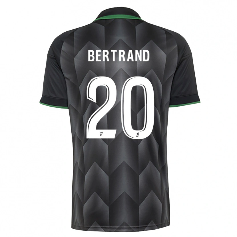 Danxen Criança Camisola Clara Bertrand #20 Branco Preto Verde Alternativa 2026/27 Camisa Brasil