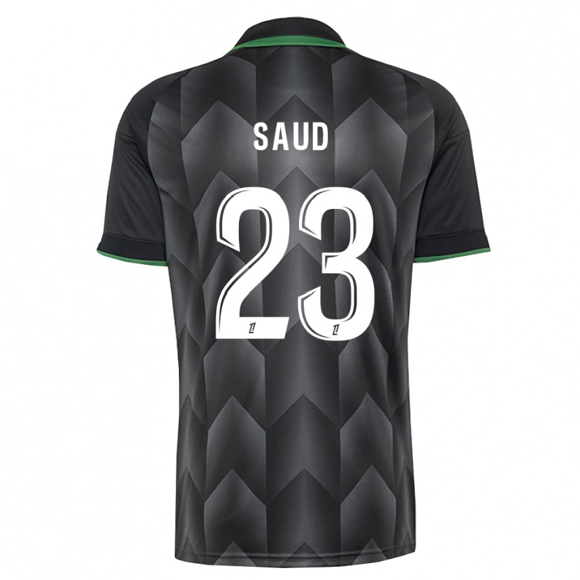Danxen Criança Camisola Saud Abdulhamid #23 Branco Preto Verde Alternativa 2026/27 Camisa Brasil
