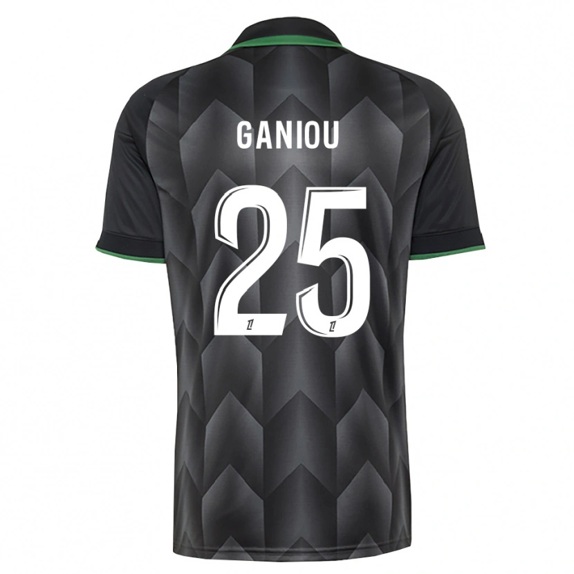 Danxen Criança Camisola Ismaëlo Ganiou #25 Branco Preto Verde Alternativa 2026/27 Camisa Brasil