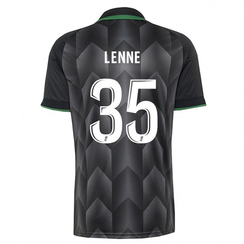 Danxen Criança Camisola Oscar Lenne #35 Branco Preto Verde Alternativa 2026/27 Camisa Brasil