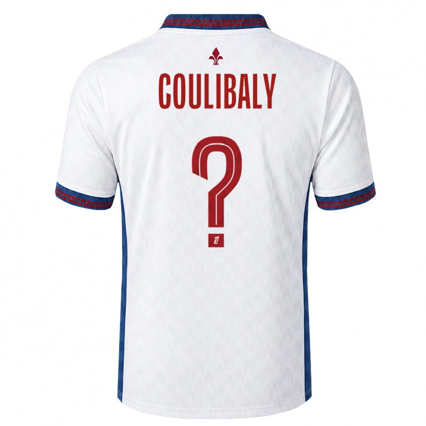 Danxen Criança Camisola Bilal Coulibaly #0 Vermelho Branco Azul Alternativa 2026/27 Camisa Brasil