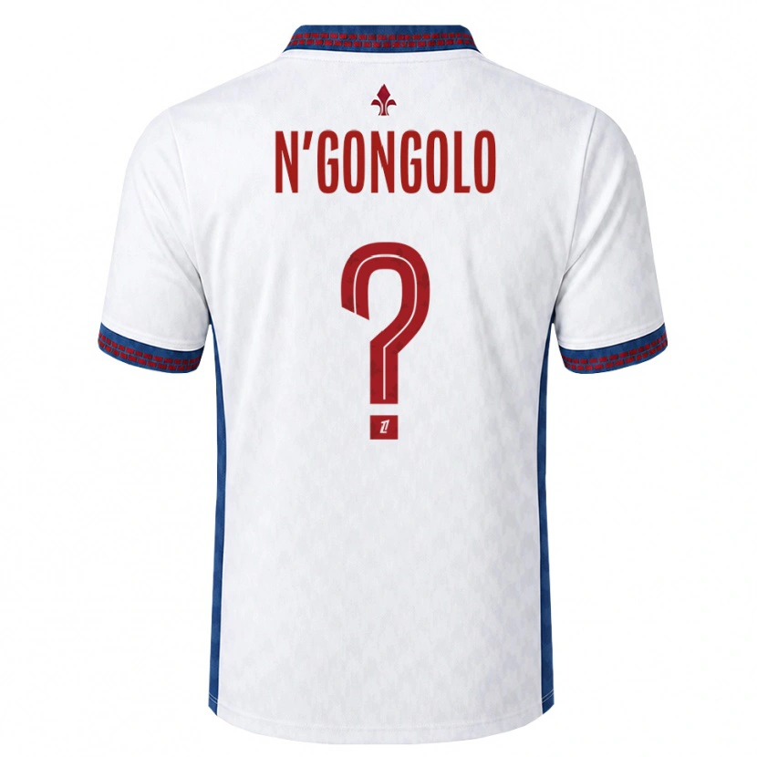 Danxen Criança Camisola Hoham N'gongolo #0 Vermelho Branco Azul Alternativa 2026/27 Camisa Brasil