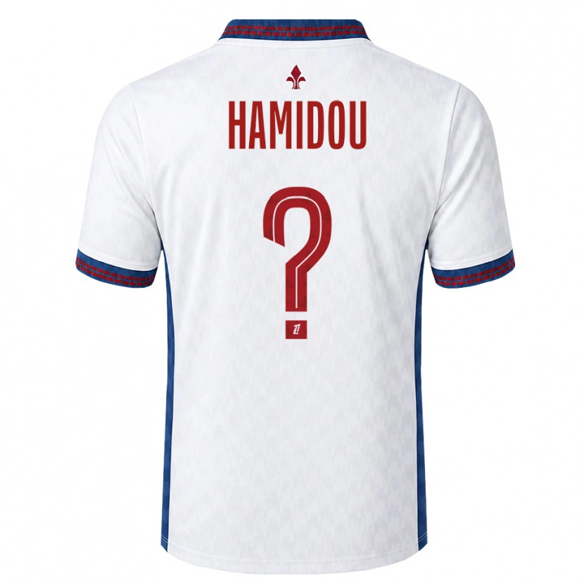 Danxen Criança Camisola Jamila Hamidou #0 Vermelho Branco Azul Alternativa 2026/27 Camisa Brasil