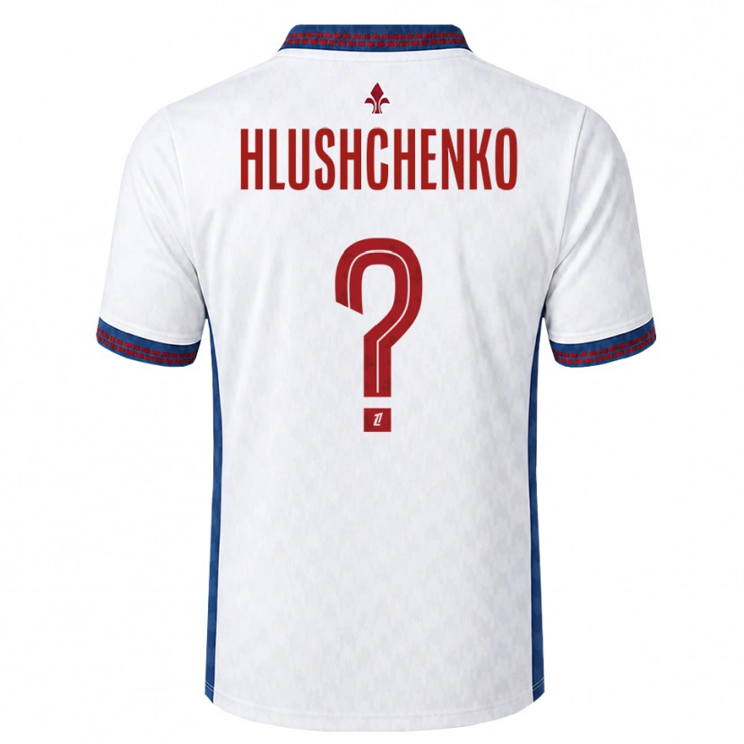 Danxen Criança Camisola Inna Hlushchenko #0 Vermelho Branco Azul Alternativa 2026/27 Camisa Brasil