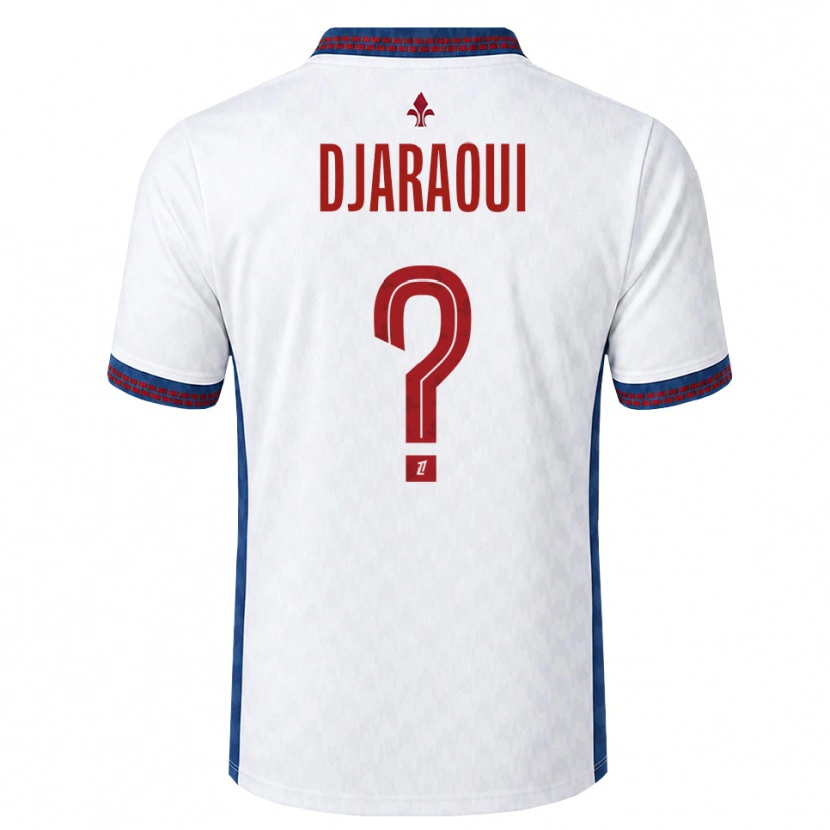 Danxen Criança Camisola Elmira Djaraoui #0 Vermelho Branco Azul Alternativa 2026/27 Camisa Brasil