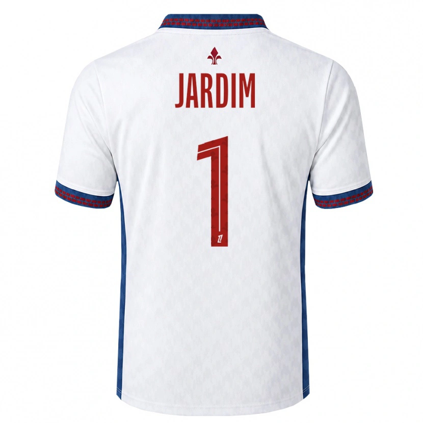 Danxen Criança Camisola Leo Jardim #1 Vermelho Branco Azul Alternativa 2026/27 Camisa Brasil