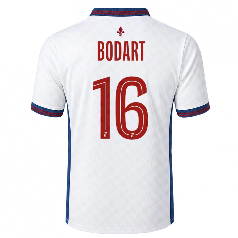 Danxen Criança Camisola Arnaud Bodart #16 Vermelho Branco Azul Alternativa 2026/27 Camisa Brasil