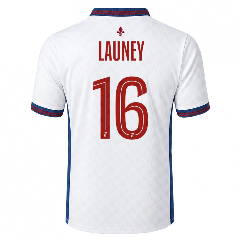 Danxen Criança Camisola Elisa Launey #16 Vermelho Branco Azul Alternativa 2026/27 Camisa Brasil