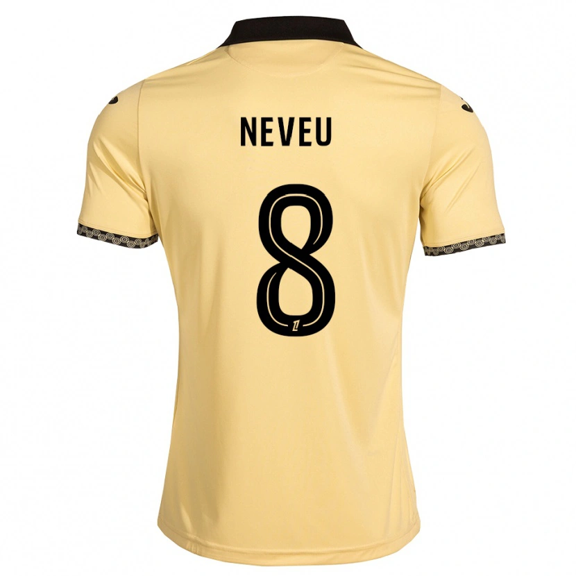 Danxen Criança Camisola Tom Neveu #8 Branco Navajo Preto Alternativa 2026/27 Camisa Brasil