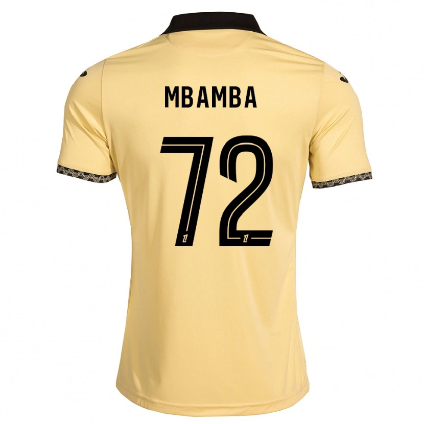 Danxen Criança Camisola Noah Mbamba #72 Branco Navajo Preto Alternativa 2026/27 Camisa Brasil