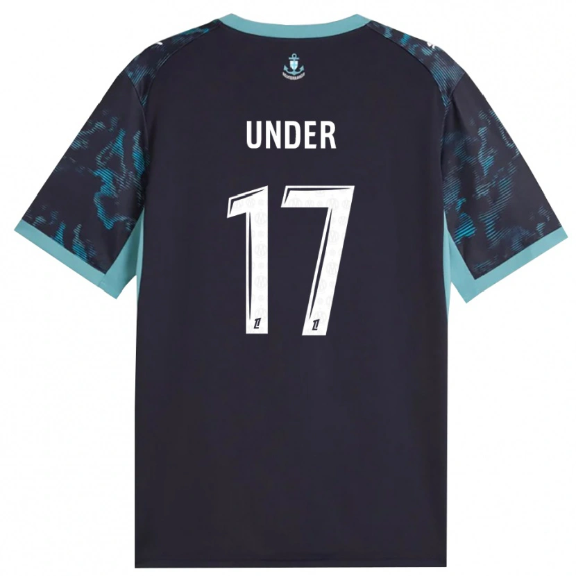 Danxen Criança Camisola Cengiz Under #17 Turquesa Pálida Branco Preto Alternativa 2026/27 Camisa Brasil