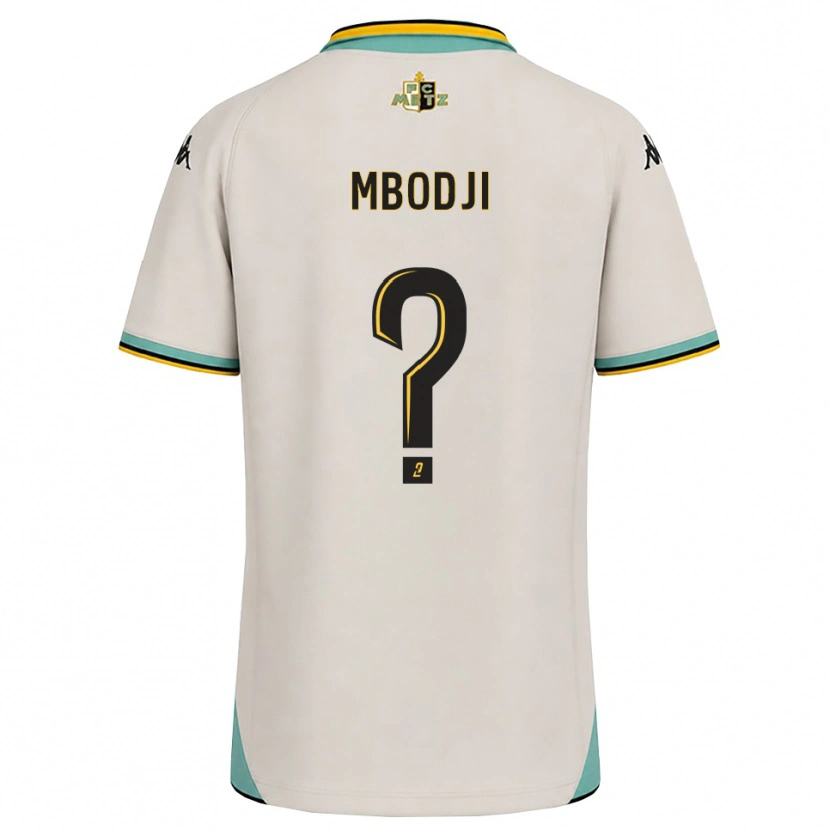 Danxen Criança Camisola Abdourahmane Mbodji #0 Branco Floral Preto Alternativa 2026/27 Camisa Brasil
