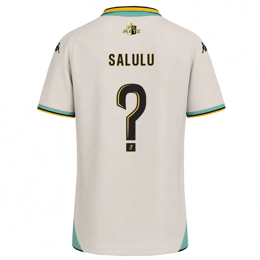 Danxen Criança Camisola Rayane Salulu #0 Branco Floral Preto Alternativa 2026/27 Camisa Brasil