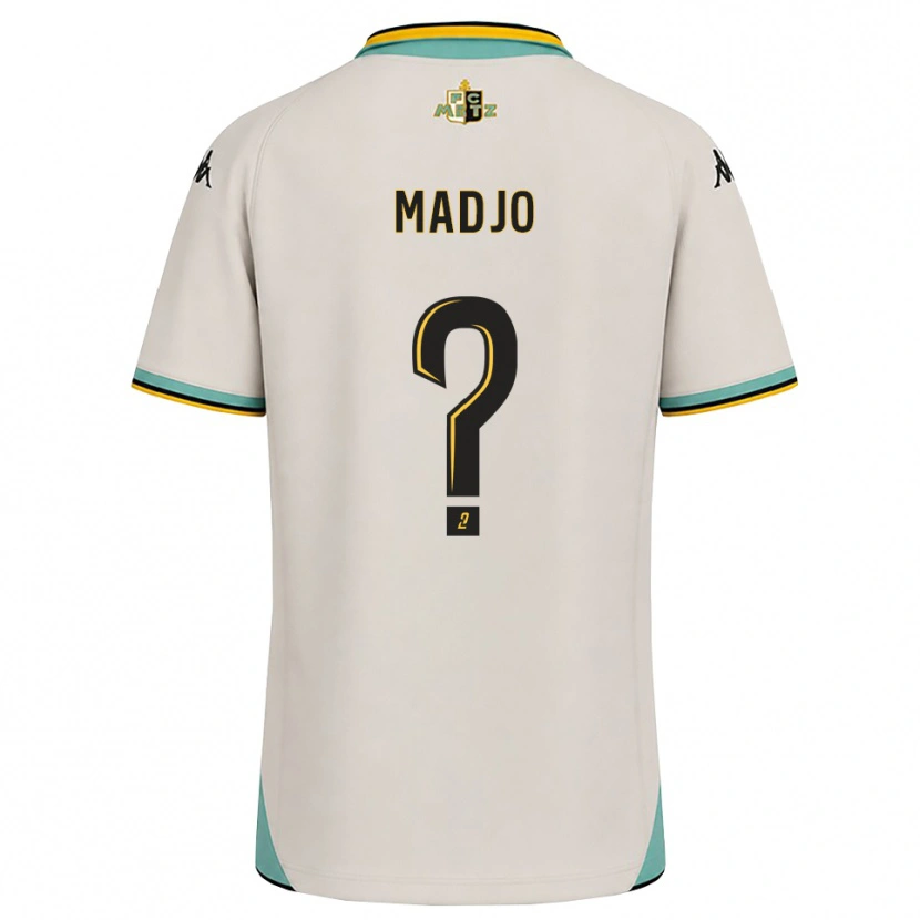 Danxen Criança Camisola Bradley Madjo #0 Branco Floral Preto Alternativa 2026/27 Camisa Brasil