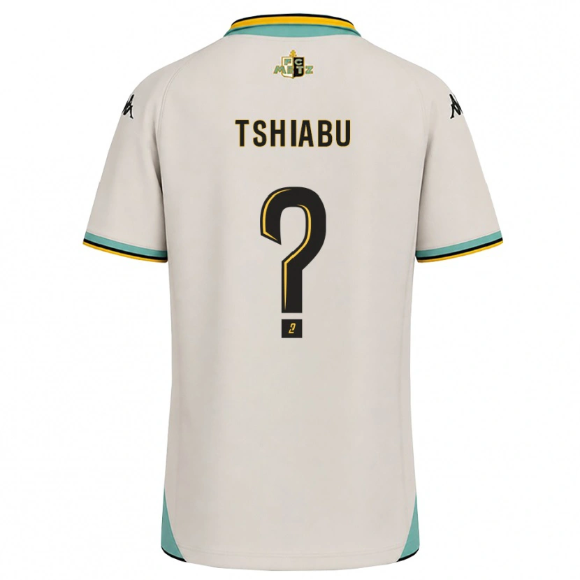 Danxen Criança Camisola Joan Tshiabu #0 Branco Floral Preto Alternativa 2026/27 Camisa Brasil