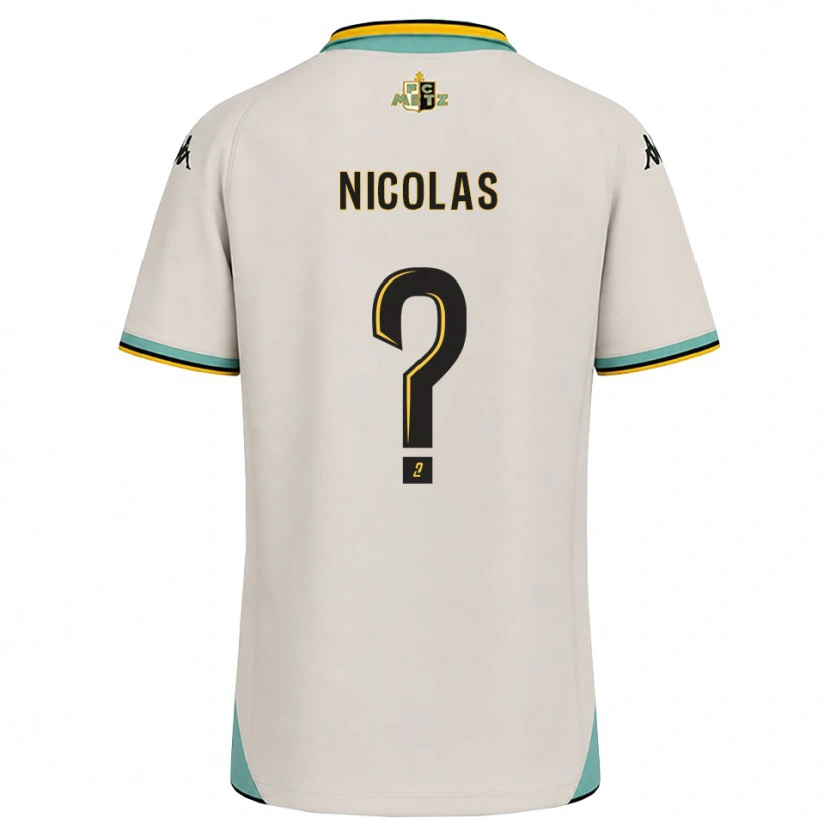 Danxen Criança Camisola Max-Henry Nicolas #0 Branco Floral Preto Alternativa 2026/27 Camisa Brasil
