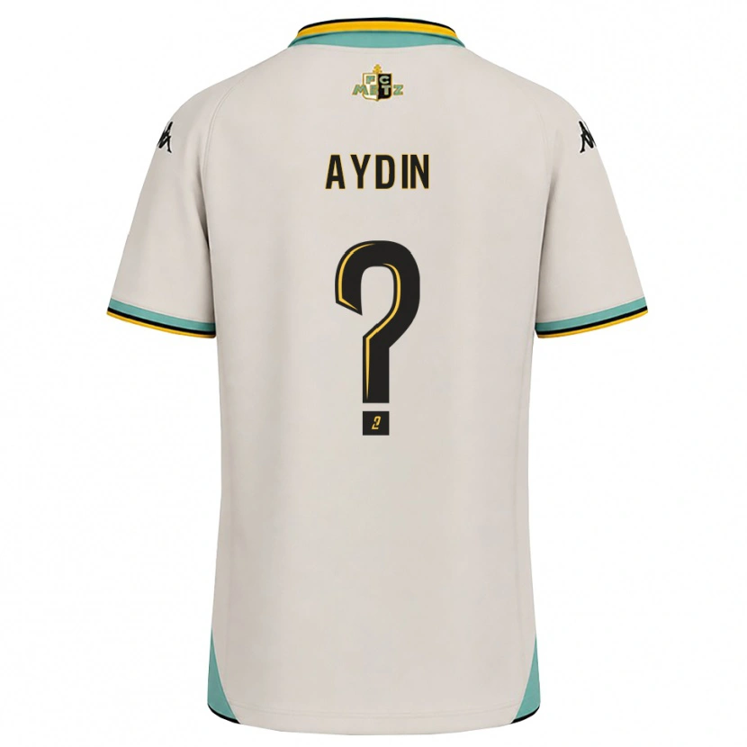 Danxen Criança Camisola Oguzhan Aydin #0 Branco Floral Preto Alternativa 2026/27 Camisa Brasil