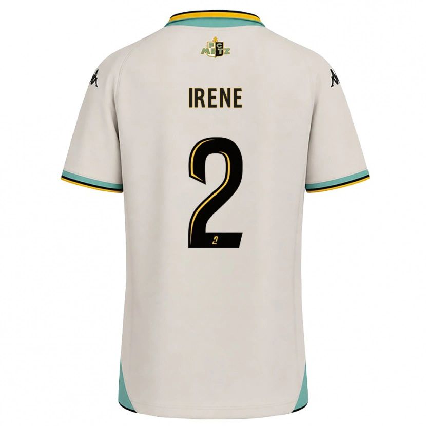 Danxen Criança Camisola Evan Irene #2 Branco Floral Preto Alternativa 2026/27 Camisa Brasil