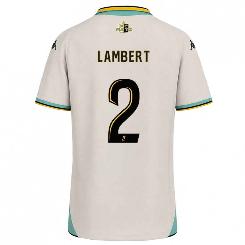 Danxen Criança Camisola Anaïs Lambert #2 Branco Floral Preto Alternativa 2026/27 Camisa Brasil