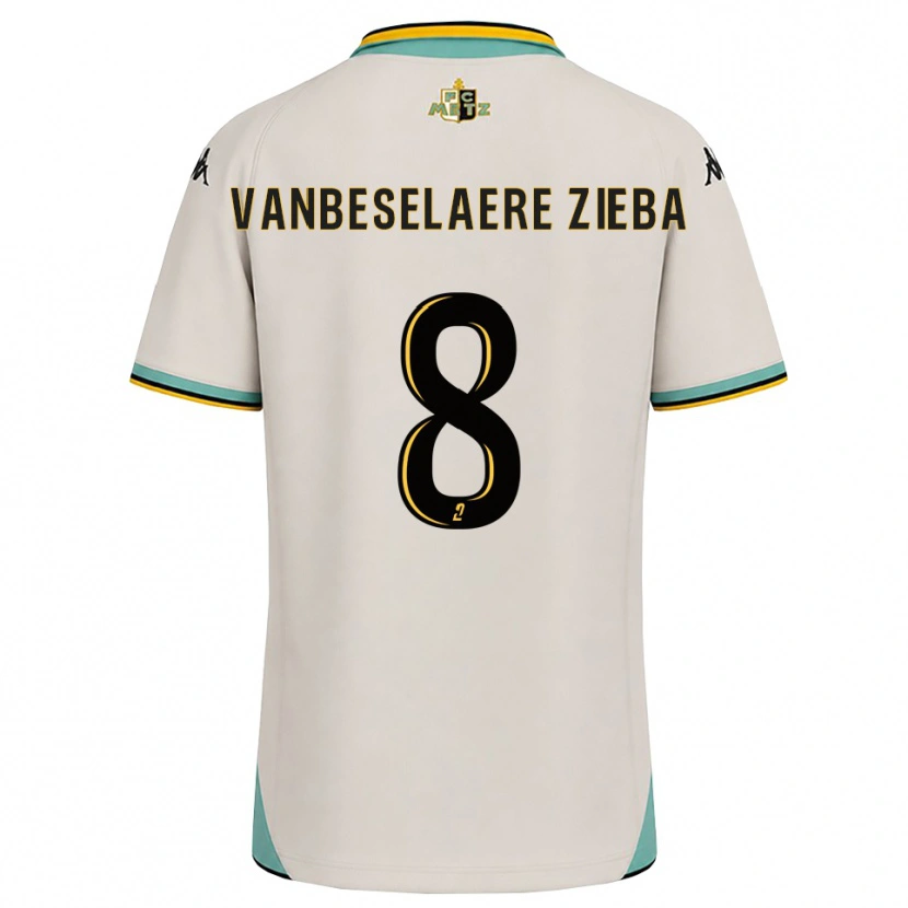 Danxen Criança Camisola Vadim Vanbeselaere Zieba #8 Branco Floral Preto Alternativa 2026/27 Camisa Brasil