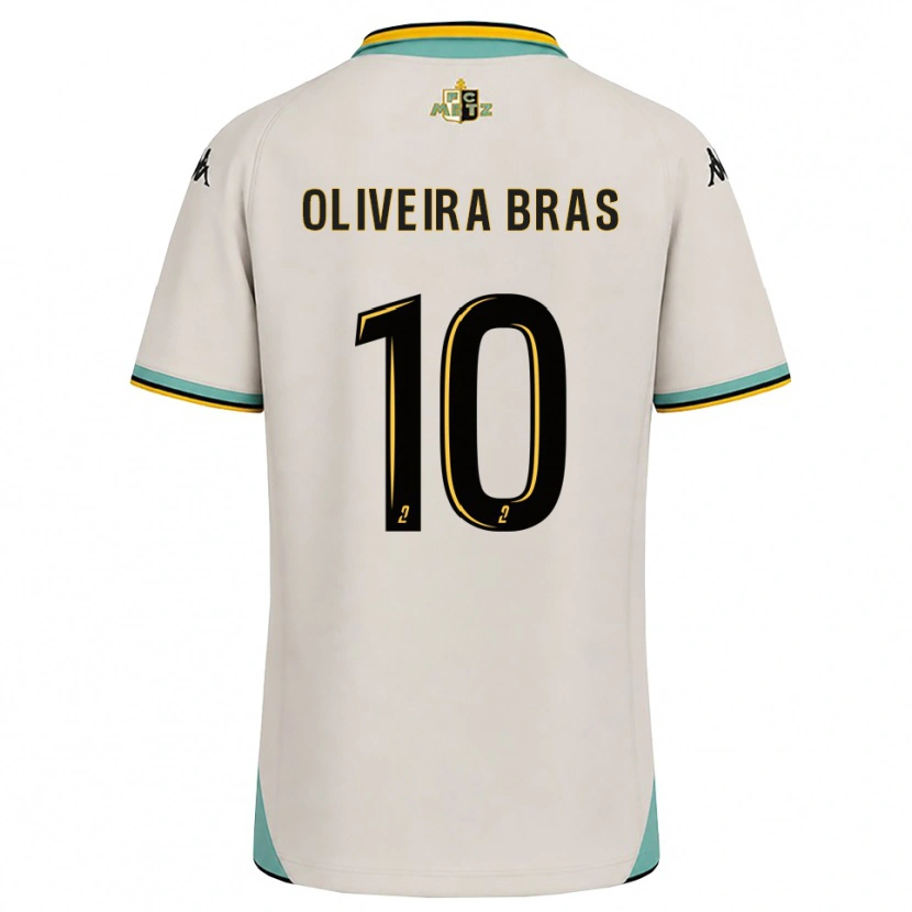 Danxen Criança Camisola Luisa Oliveira Bras #10 Branco Floral Preto Alternativa 2026/27 Camisa Brasil