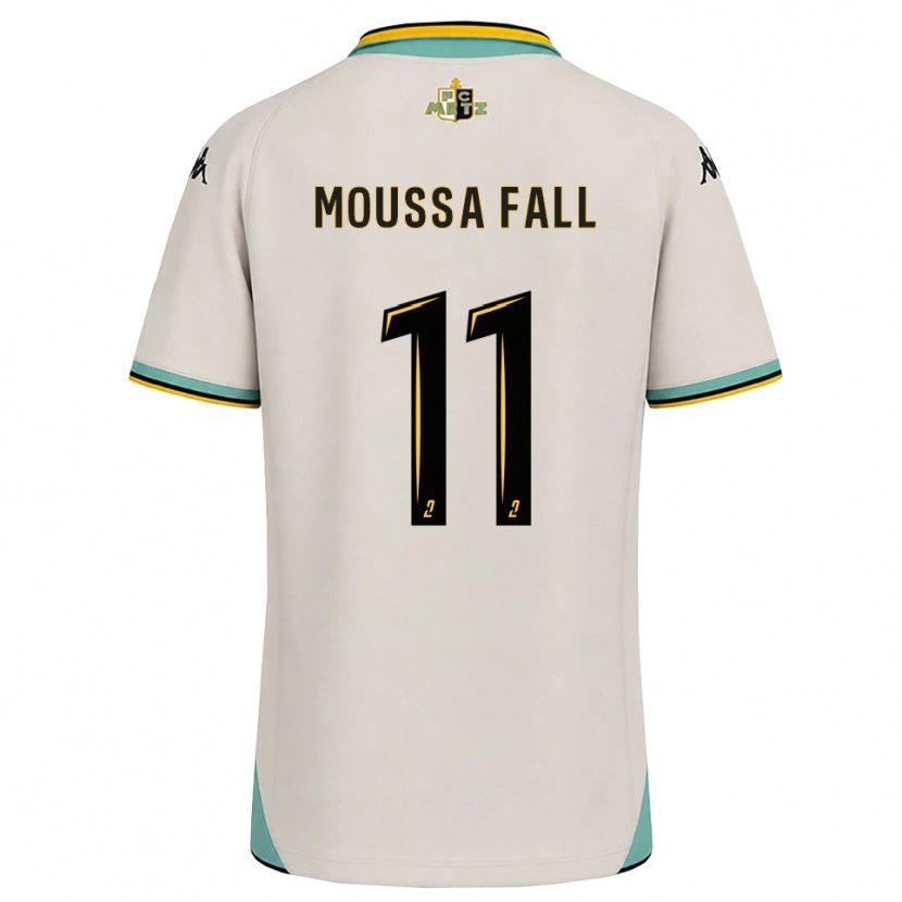 Danxen Criança Camisola Pape Moussa Fall #11 Branco Floral Preto Alternativa 2026/27 Camisa Brasil