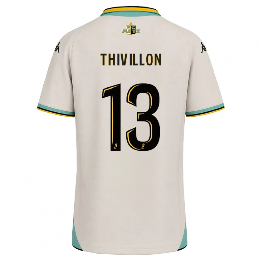 Danxen Criança Camisola Lina Thivillon #13 Branco Floral Preto Alternativa 2026/27 Camisa Brasil