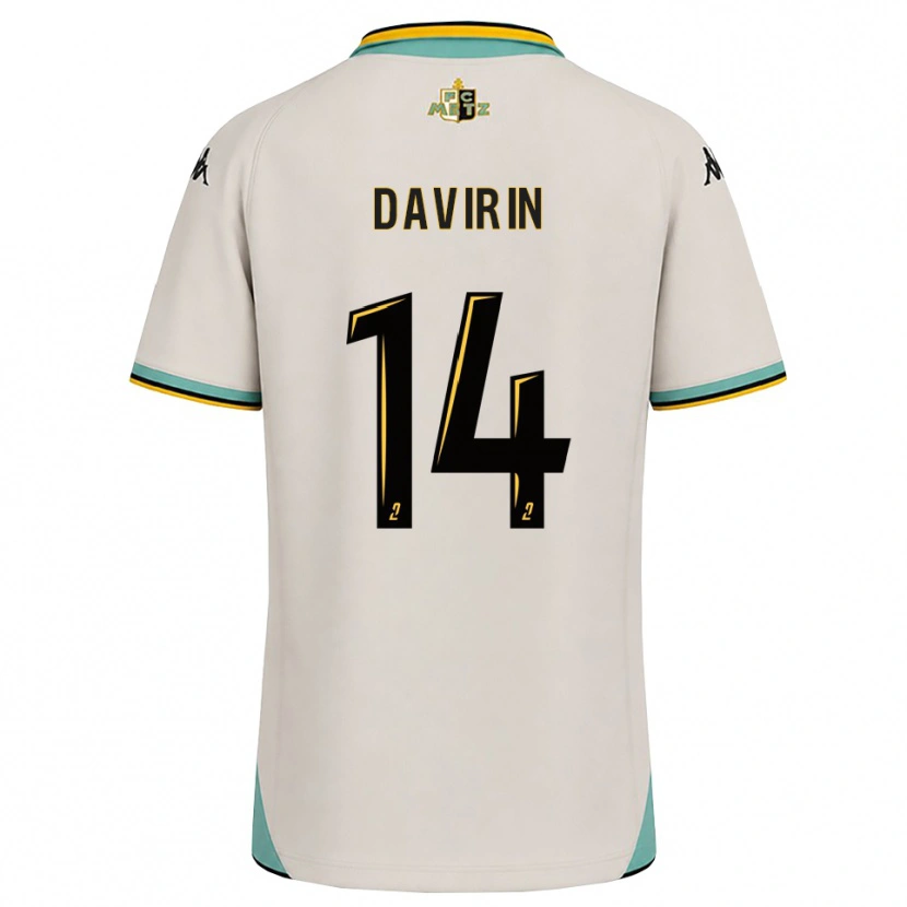 Danxen Criança Camisola Pierre-Alexandre Davirin #14 Branco Floral Preto Alternativa 2026/27 Camisa Brasil
