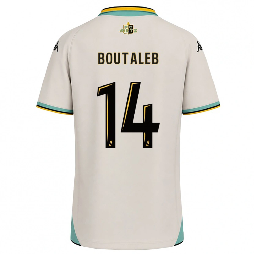 Danxen Criança Camisola Inès Boutaleb #14 Branco Floral Preto Alternativa 2026/27 Camisa Brasil