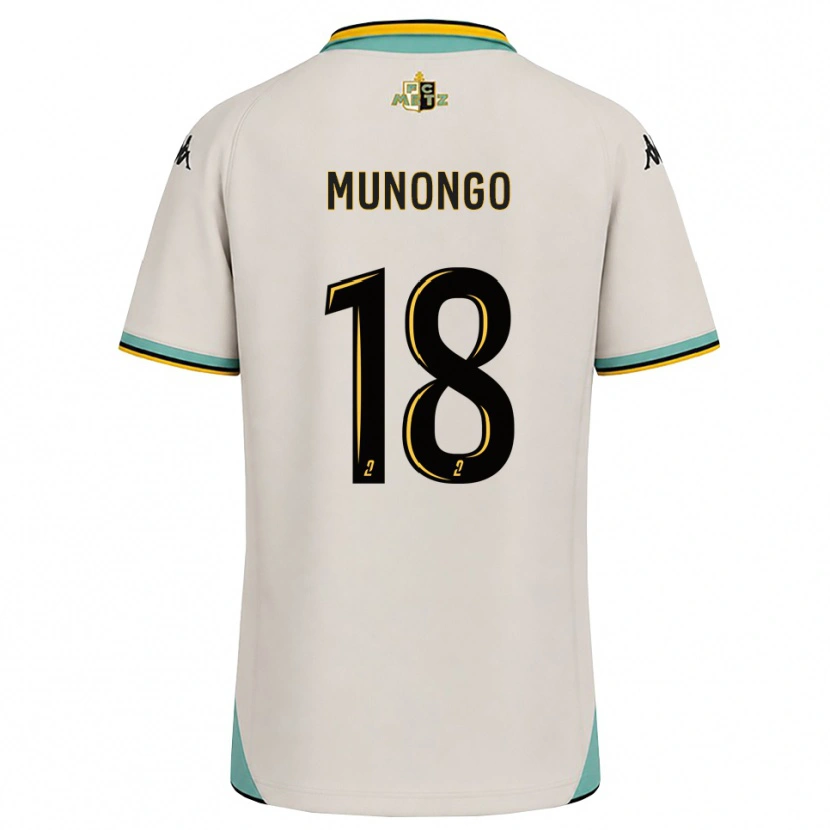 Danxen Criança Camisola Believe Munongo #18 Branco Floral Preto Alternativa 2026/27 Camisa Brasil