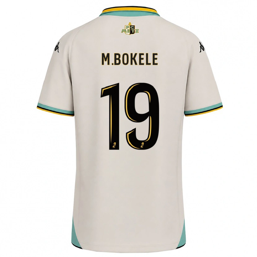 Danxen Criança Camisola Morgan Bokele #19 Branco Floral Preto Alternativa 2026/27 Camisa Brasil