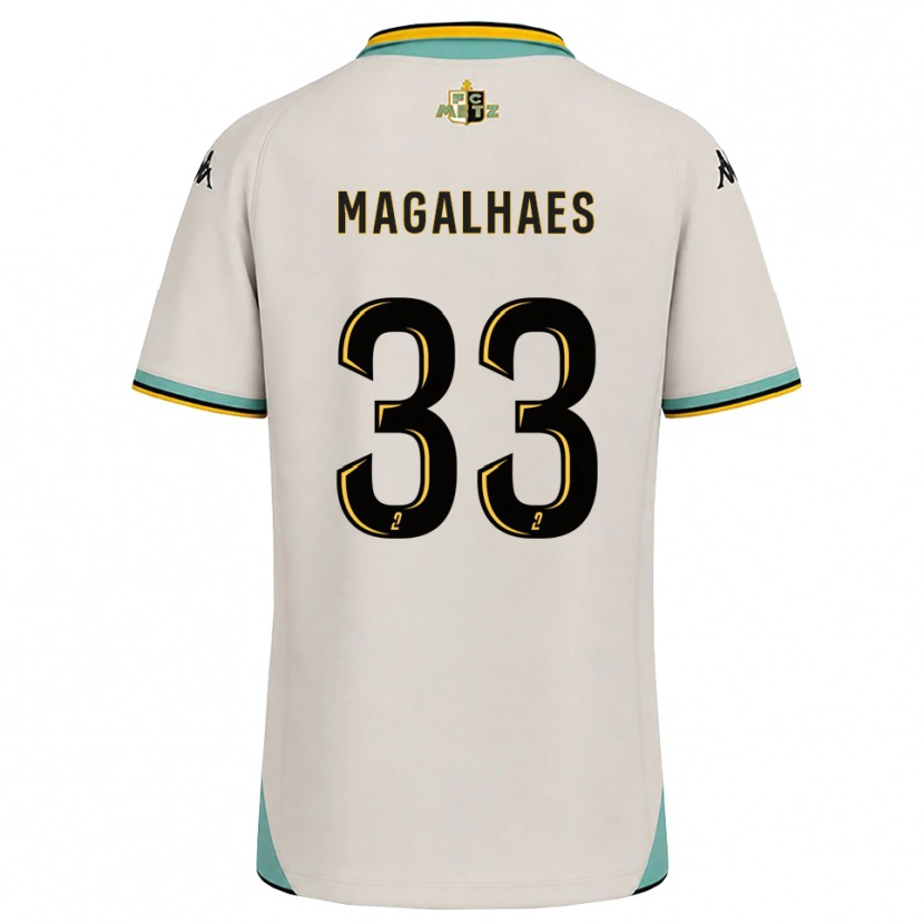 Danxen Criança Camisola Manon Magalhaes #33 Branco Floral Preto Alternativa 2026/27 Camisa Brasil