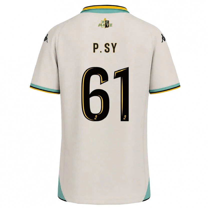 Danxen Criança Camisola Pape Sy #61 Branco Floral Preto Alternativa 2026/27 Camisa Brasil
