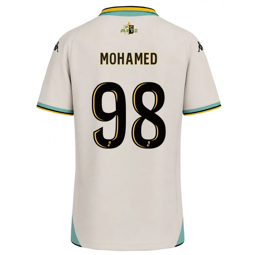 Danxen Criança Camisola Idris Mohamed #98 Branco Floral Preto Alternativa 2026/27 Camisa Brasil