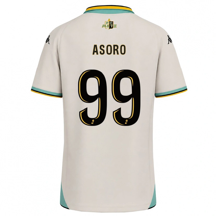 Danxen Criança Camisola Joel Asoro #99 Branco Floral Preto Alternativa 2026/27 Camisa Brasil