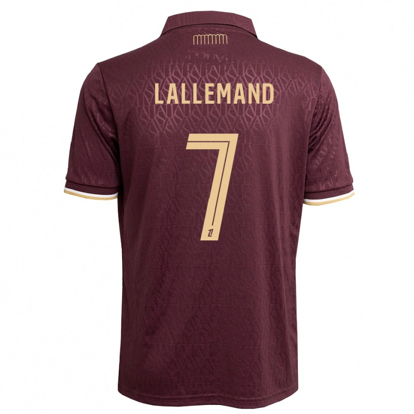 Danxen Criança Camisola Nassim Lallemand #7 Marrom Areia De Castanha Alternativa 2026/27 Camisa Brasil