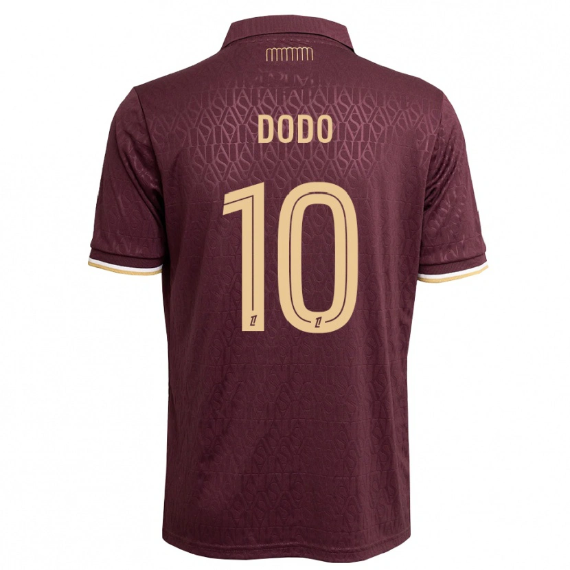 Danxen Criança Camisola Yannick Dodo #10 Marrom Areia De Castanha Alternativa 2026/27 Camisa Brasil
