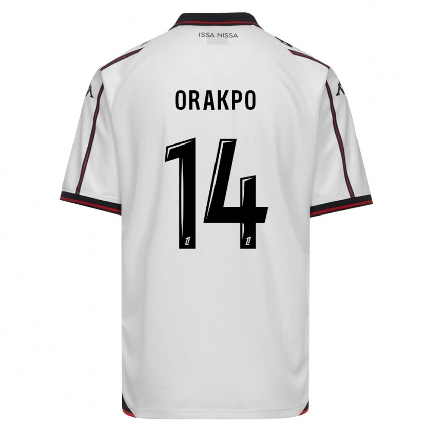 Danxen Criança Camisola Victor Orakpo #14 Preto Branco Alternativa 2026/27 Camisa Brasil