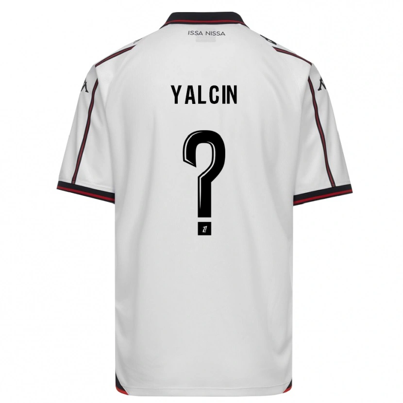Danxen Criança Camisola Noah Yalcin #0 Preto Branco Alternativa 2026/27 Camisa Brasil