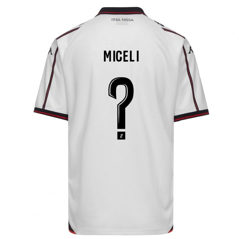 Danxen Criança Camisola Tony Miceli #0 Preto Branco Alternativa 2026/27 Camisa Brasil