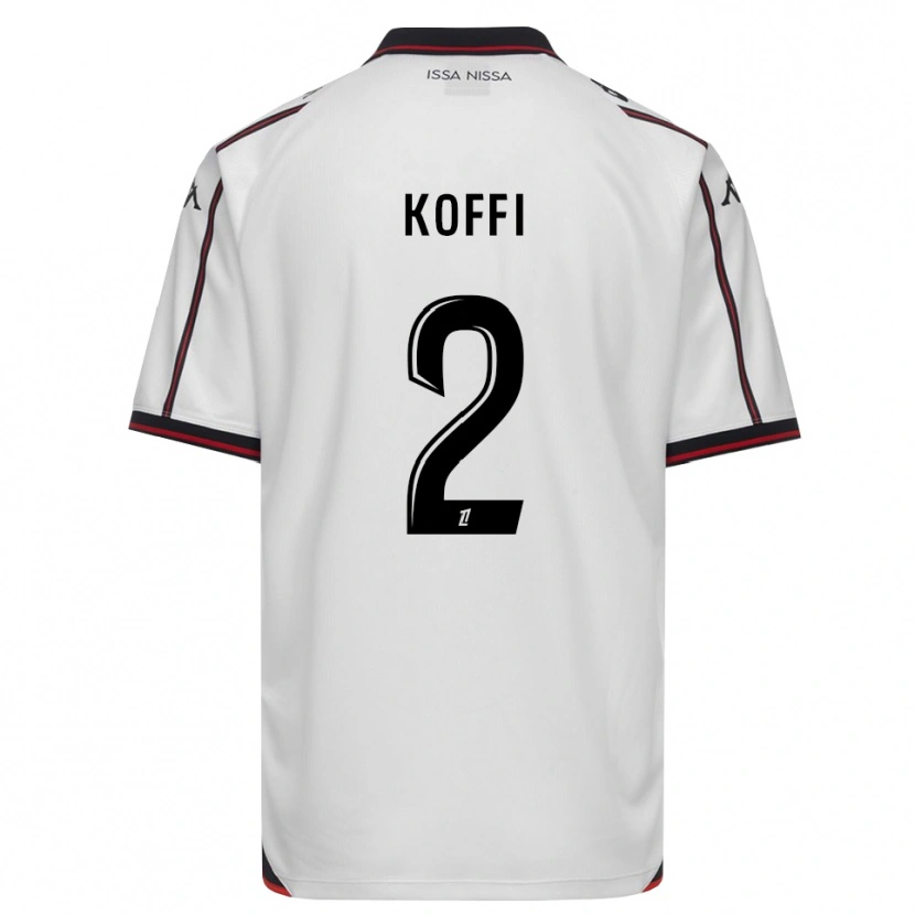 Danxen Criança Camisola Marc-Aurel Koffi #2 Preto Branco Alternativa 2026/27 Camisa Brasil