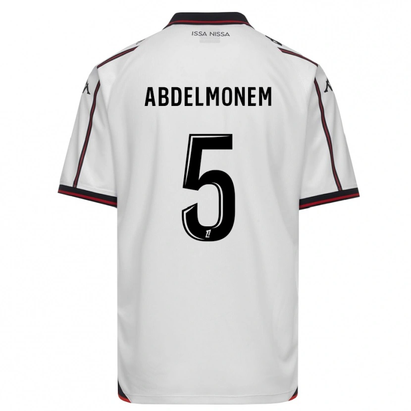 Danxen Criança Camisola Mohamed Abdelmonem #5 Preto Branco Alternativa 2026/27 Camisa Brasil