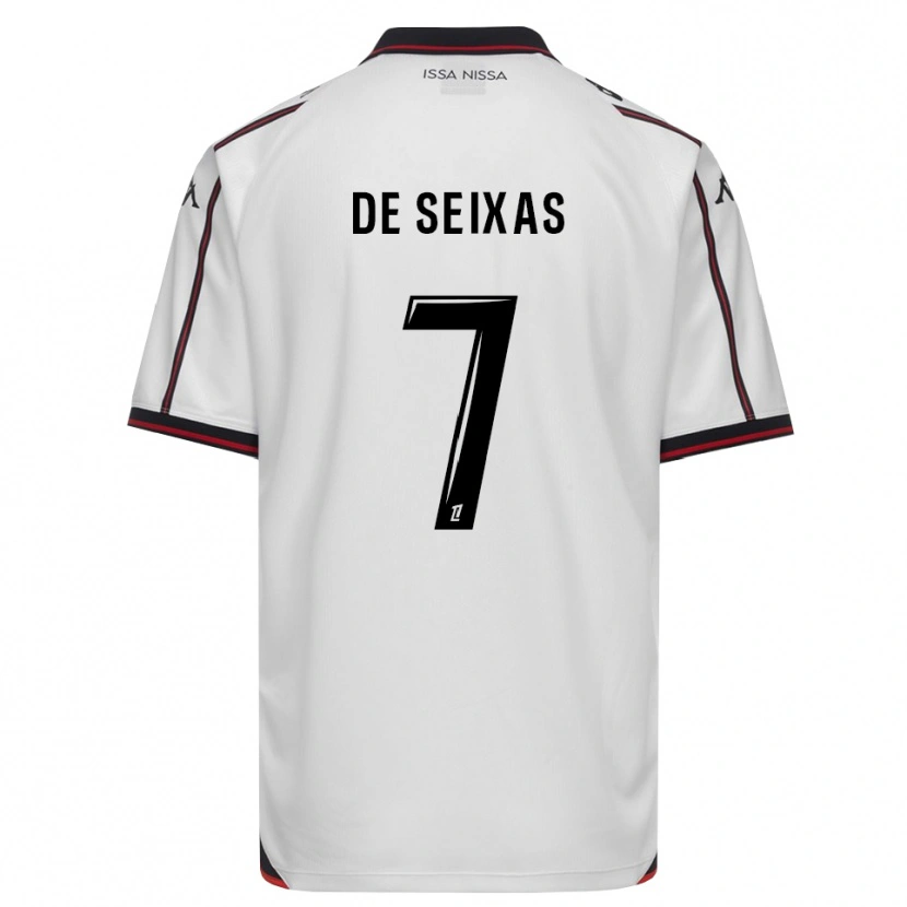 Danxen Criança Camisola Morgane De Seixas #7 Preto Branco Alternativa 2026/27 Camisa Brasil