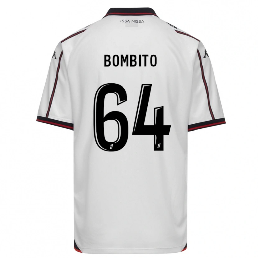 Danxen Criança Camisola Moïse Bombito #64 Preto Branco Alternativa 2026/27 Camisa Brasil
