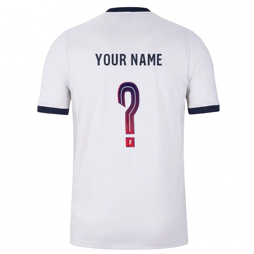 Danxen Criança Camisola Seu Nome #0 Branco Preto Vermelho Alternativa 2026/27 Camisa Brasil