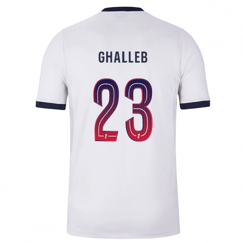Danxen Criança Camisola Edem Ghalleb #23 Branco Preto Vermelho Alternativa 2026/27 Camisa Brasil