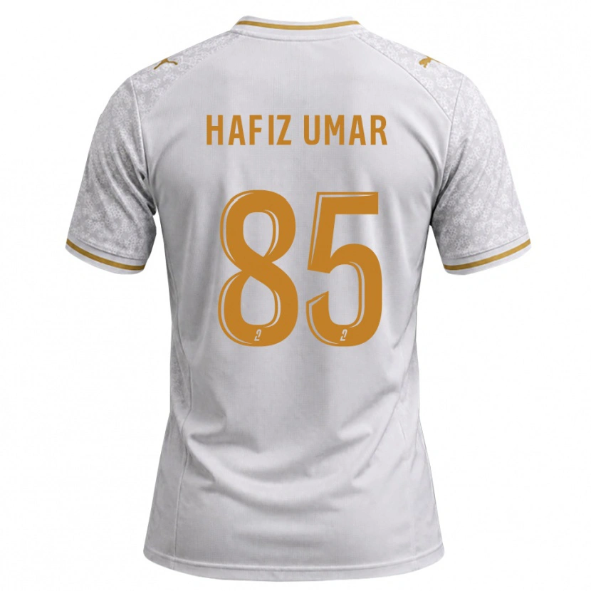 Danxen Criança Camisola Hafiz Umar Ibrahim #85 Cinza Dourado Branco Alternativa 2026/27 Camisa Brasil